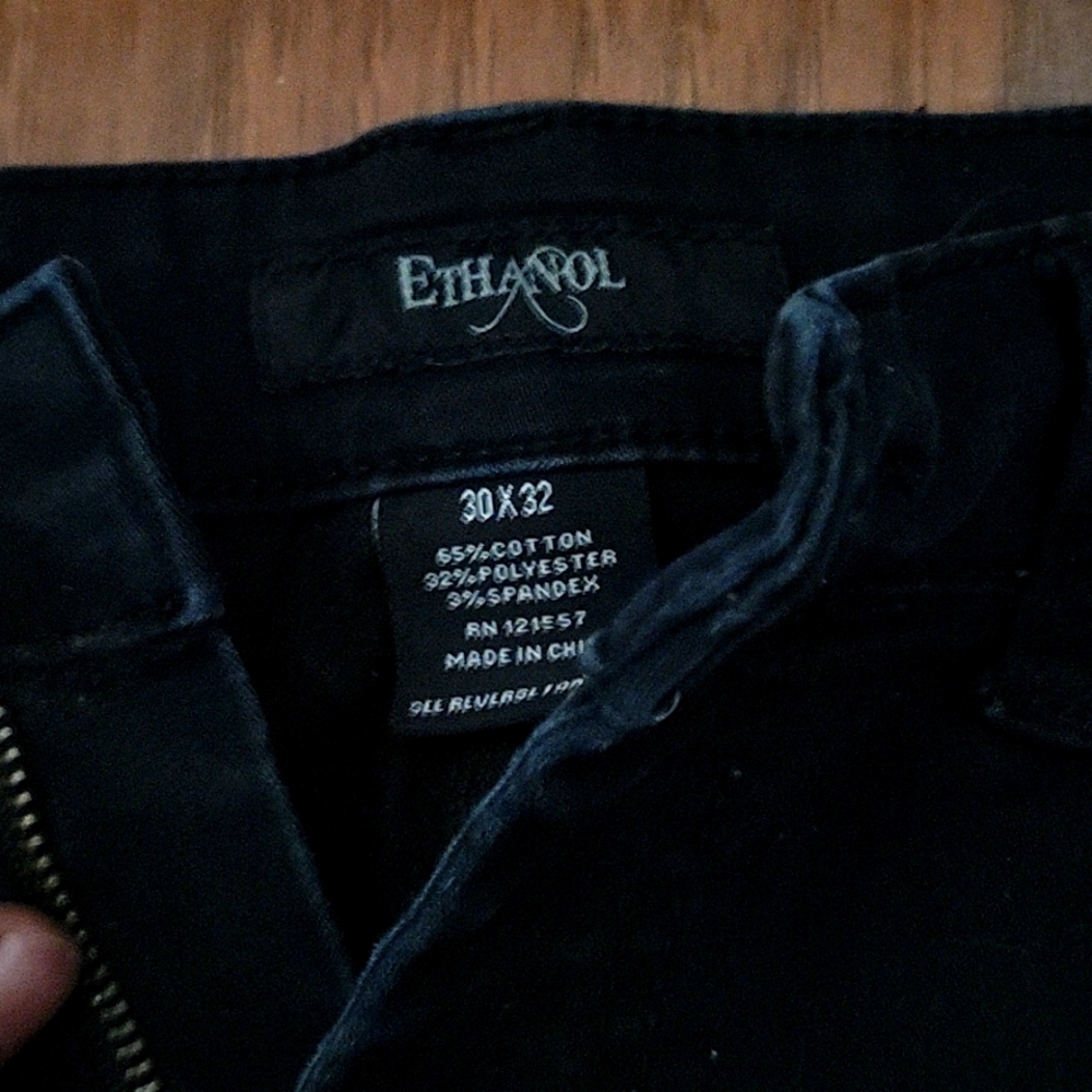 Ethanol stretch jeans